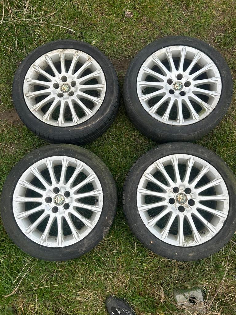 4 jantes Alfa Romeo 147 16’’ 6.5J H2, Enlèvement, 16 pouces, Jante(s)