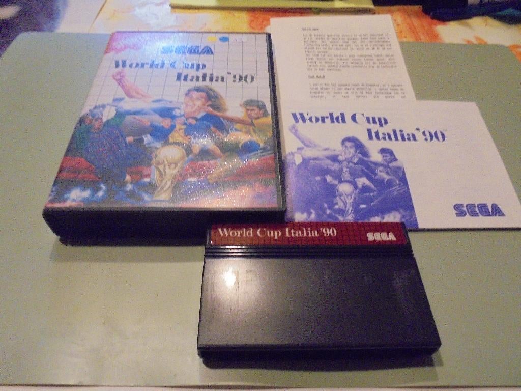 Sega 8-bit World Cup Italia '90 (CIB), Consoles de jeu & Jeux vidéo, Jeux | Sega, 2 joueurs, Utilisé, Sport, Master System