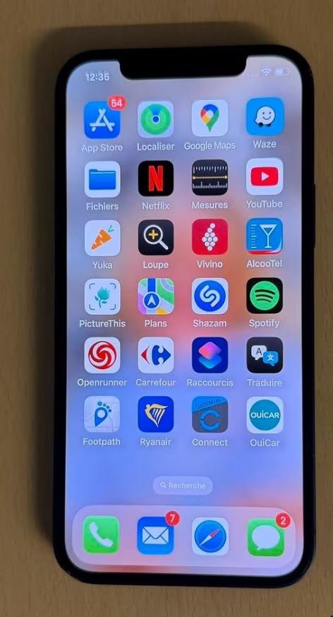 Iphone 12 blue 128 GB - MGJE3ZD/A, Télécoms, Téléphonie mobile | Apple iPhone, 80 %, 128 GB, Enlèvement ou Envoi, Utilisé
