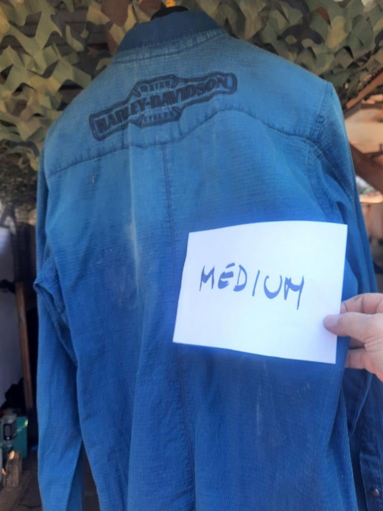 Hemden Harley davidson, Ophalen