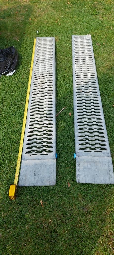 Rampes en aluminium - set 2 - porte-voiture/machine/frein, Enlèvement