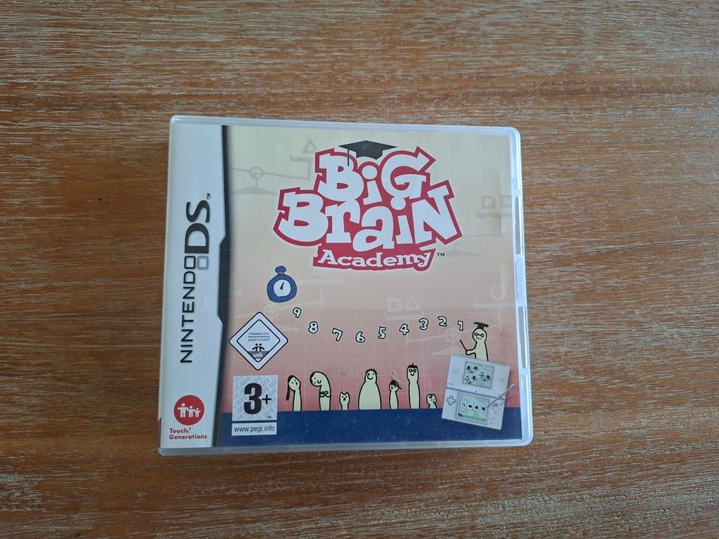 Nintendo DS Game - Big Brain Academy, Ophalen of Verzenden, Zo goed als nieuw, Vanaf 3 jaar