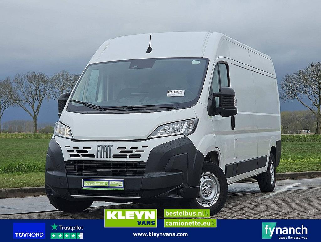 Fiat DUCATO 2.2 L3H2 Navi Carplay!, Auto's, Bestelwagens en Lichte vracht, Wit, Bedrijf, Cruise Control, Handgeschakeld