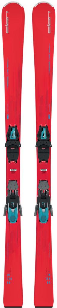 Elan Interra 158cm incl. binders (oranje), Autres marques, Carving, Skis, 140 à 160 cm