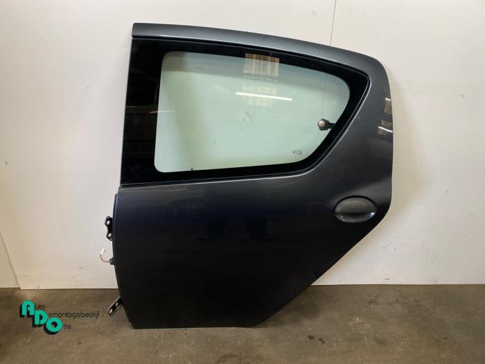 Portière 4portes arrière gauche d'un Toyota Aygo (Aygo 08-, -, 3 mois de garantie, Toyota, Utilisé