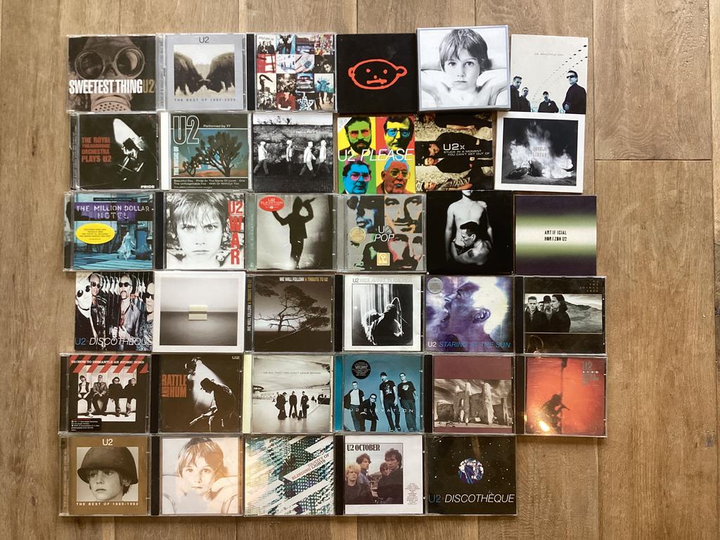 Verzamelde werk U2 - albums, singles en rares, Ophalen, Zo goed als nieuw
