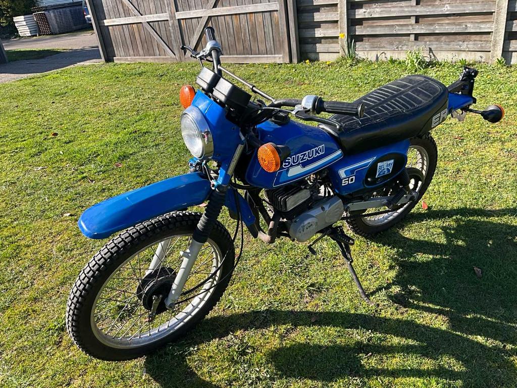 1980 Suzuki ER50 Motorfiets, Motoren, Bedrijf, Overig