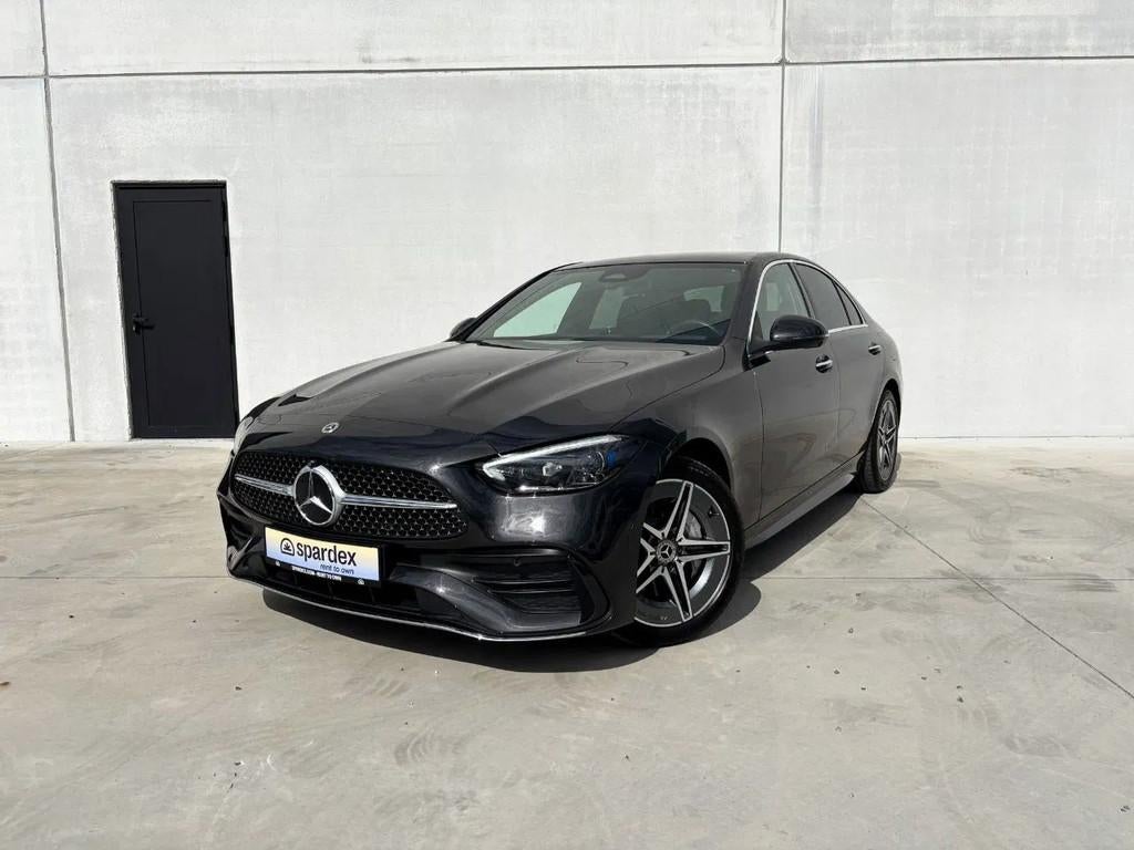 Mercedes-Benz C-Klasse C300e | AMG-Line | Leasing, Autos, Cuir, Argent ou Gris, Achat, Euro 6