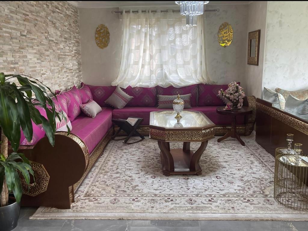 Salon marocain, Enlèvement, Utilisé, Bois