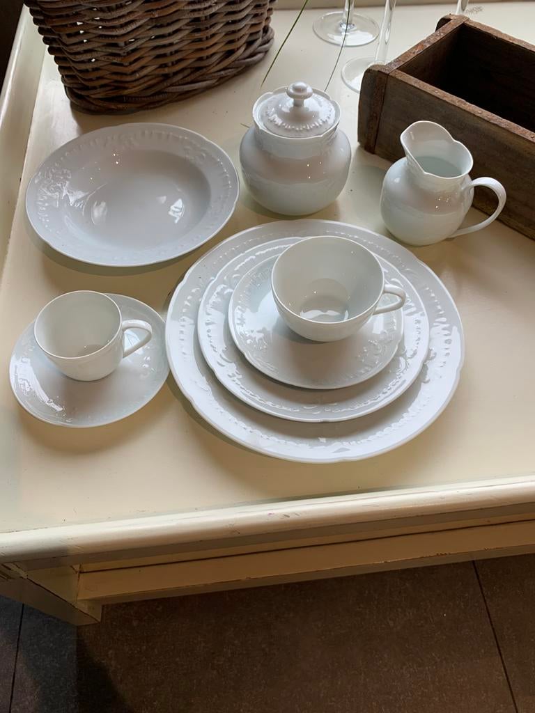 Service Limoges 90 stuks, Antiek en Kunst, Ophalen