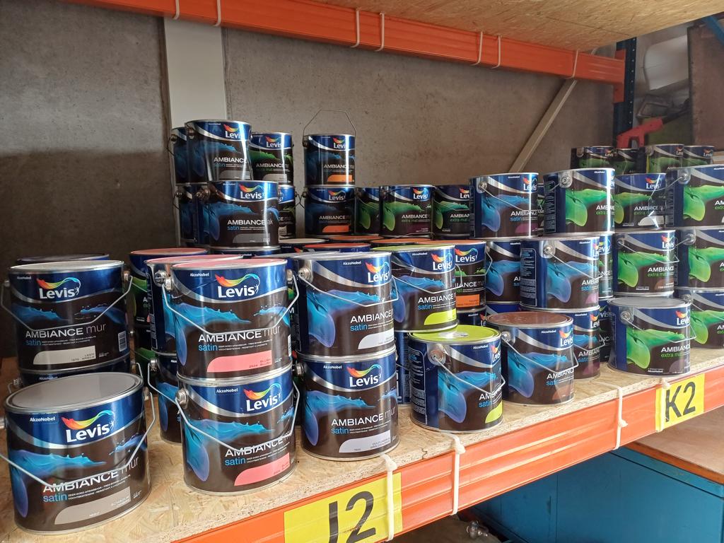 levis ambiance mur verf pot van 2.5 liter nieuw veel kleuren, Ophalen, Overige kleuren, Nieuw, Verf