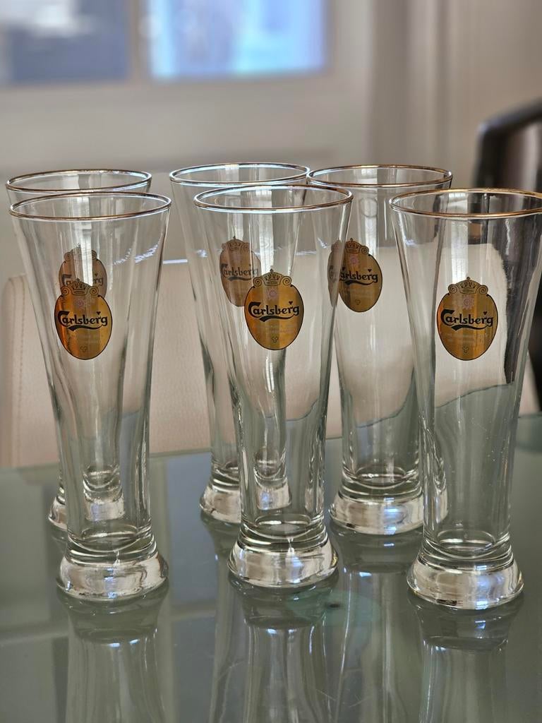 Carlsberg glazen (6), Ophalen