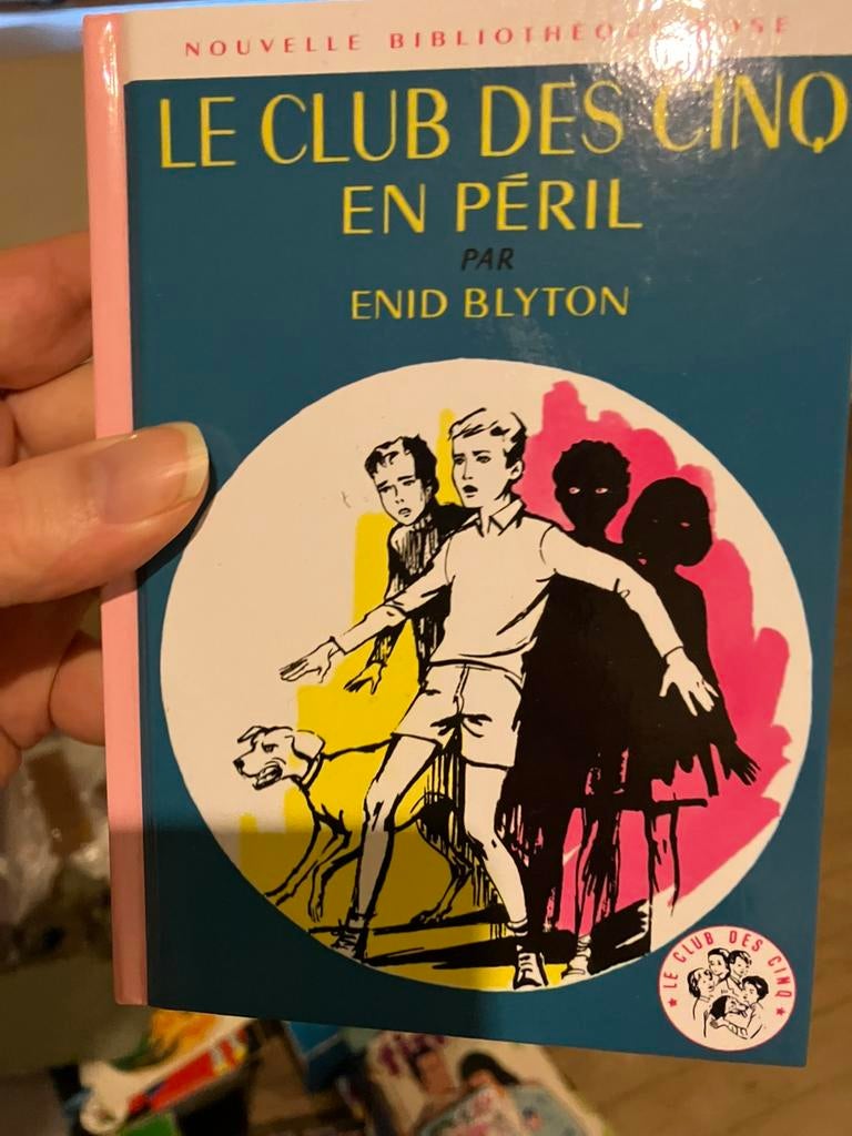 Le club des cinq en péril bibliothèque rose, Livres, Enlèvement ou Envoi, Comme neuf