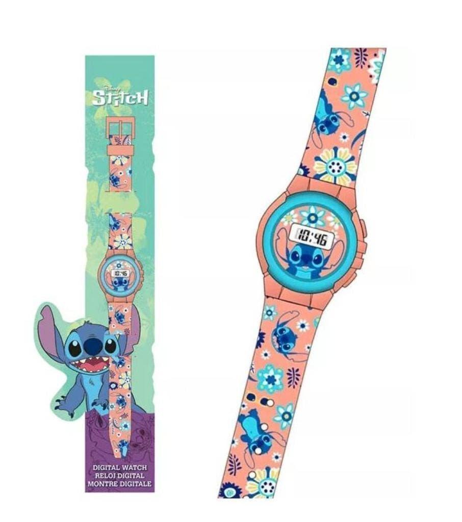 Stitch Horloge - Digitaal - Disney Kinderhorloge, Handtassen en Accessoires, Horloges | Kinderen, Ophalen of Verzenden, Nieuw