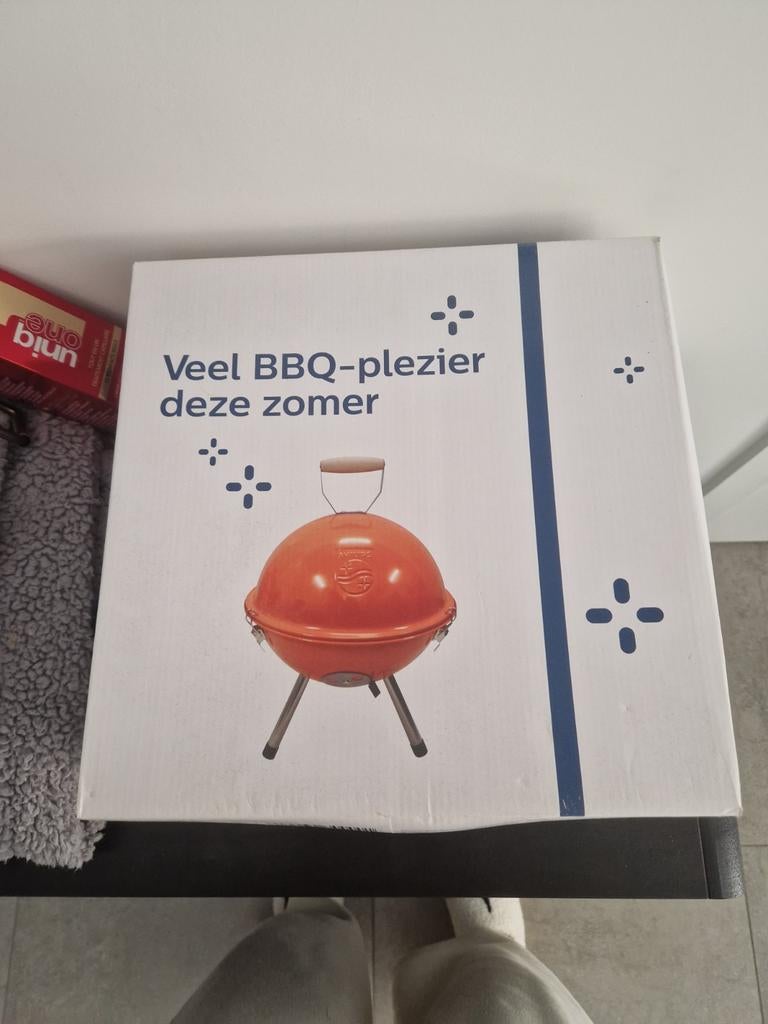 Mini tafel bbq philips, Tuin en Terras, Houtskoolbarbecues, Ophalen