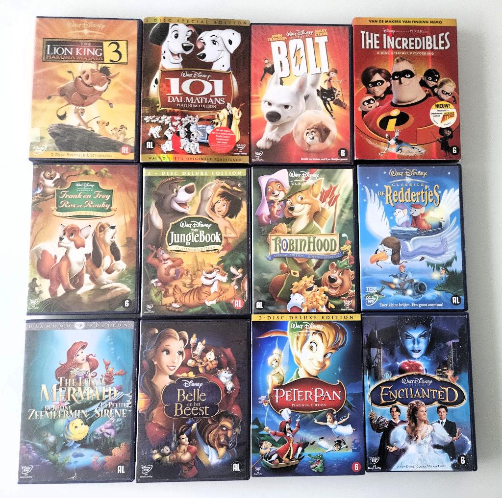 25 Walt Disney films (DVD), Ophalen of Verzenden
