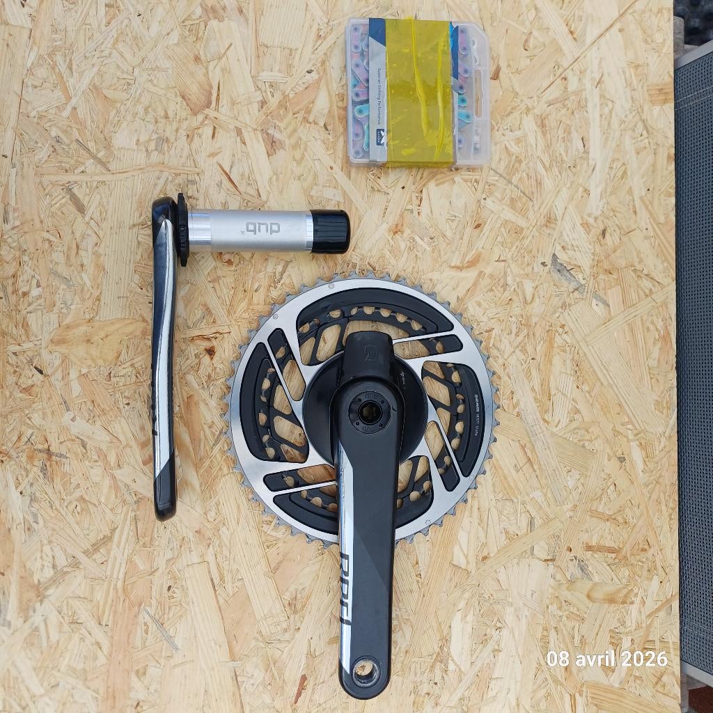 Pédalier Sram Red, Fietsen en Brommers, Fietsonderdelen, Ophalen of Verzenden, Gebruikt, Crankstel of Pedalen, SRAM