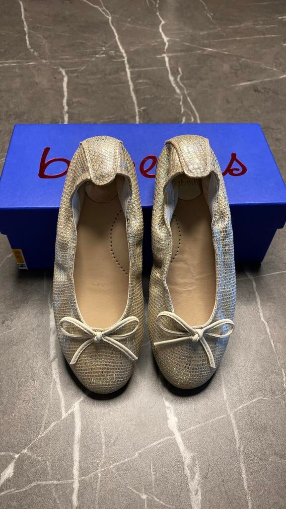 Goudkleurige ballerina.Beberlis. Maat 30. Als nieuw., Meisje, Schoenen, Ophalen of Verzenden, Zo goed als nieuw
