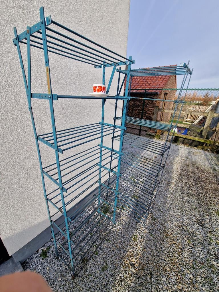 Industriële metalen stellingkast Rigidex , boekenrek wijnrek, Ophalen of Verzenden