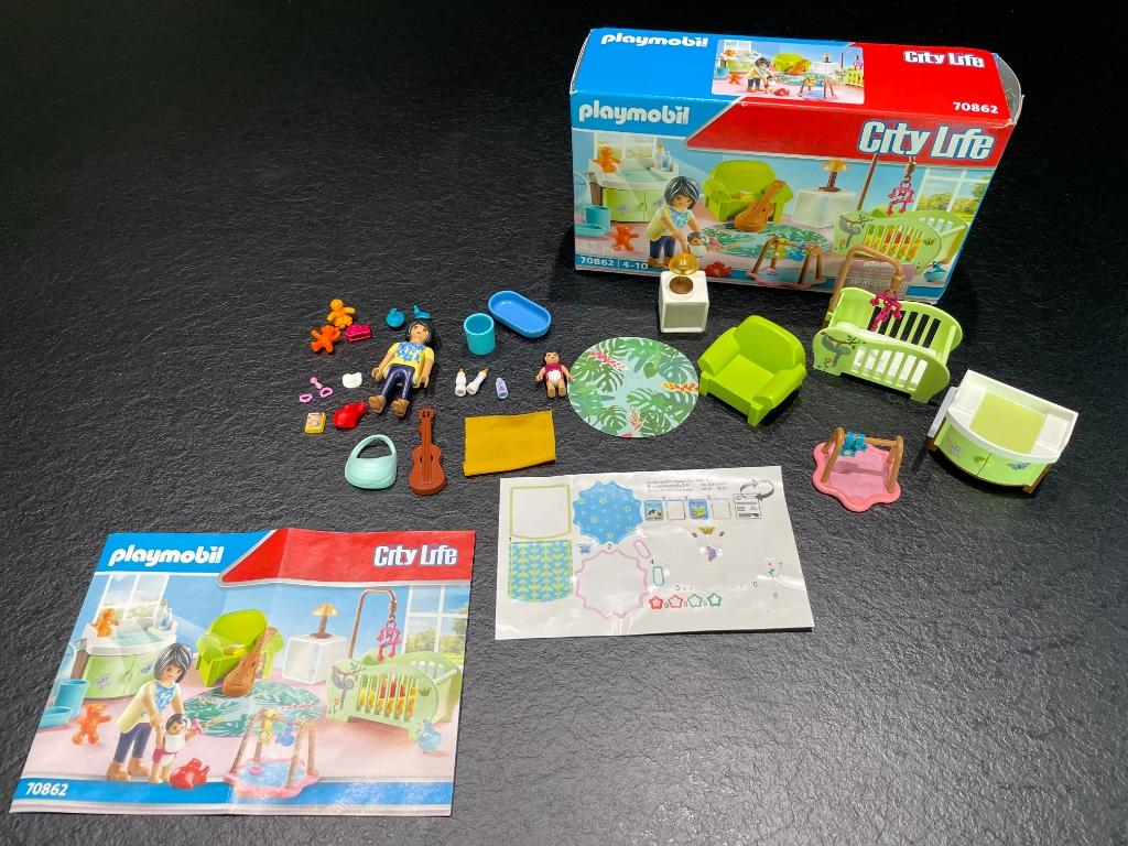 Playmobil babykamer - 70862, Ophalen of Verzenden, Gebruikt, Complete set