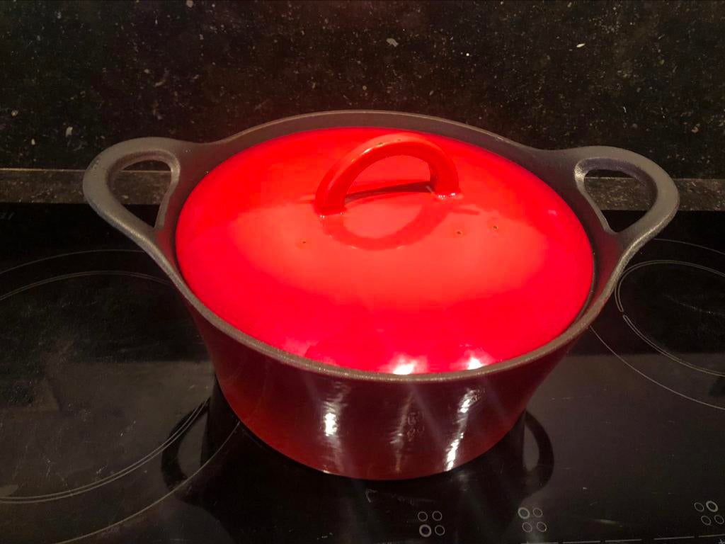 hackman 25 finland gietijzeren pan ketel, Huis en Inrichting, Keuken | Potten en Pannen, Gebruikt, Gietijzer, Ophalen of Verzenden