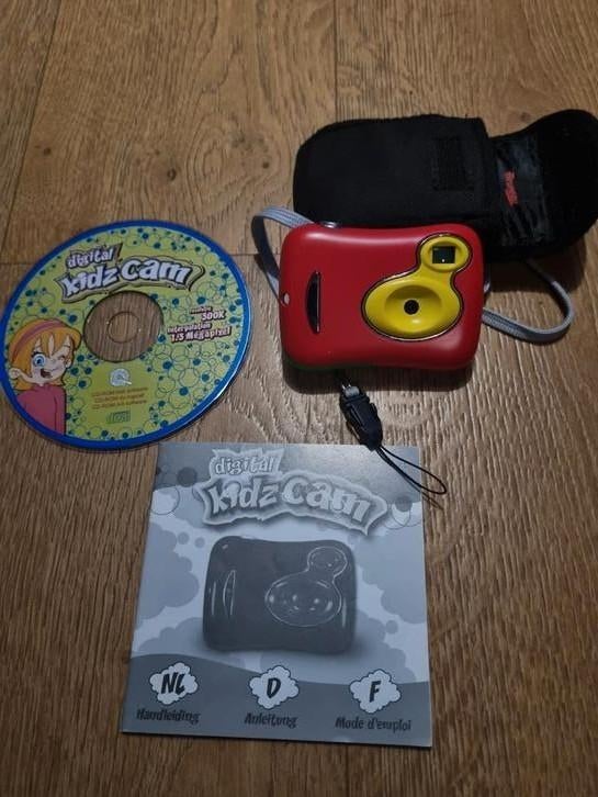 Digitale kindercamera kidz cam, Ophalen of Verzenden, Zo goed als nieuw
