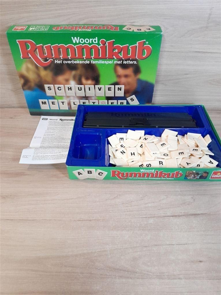 Woord rummikub - s6245, Hobby en Vrije tijd, Verzenden, Zo goed als nieuw