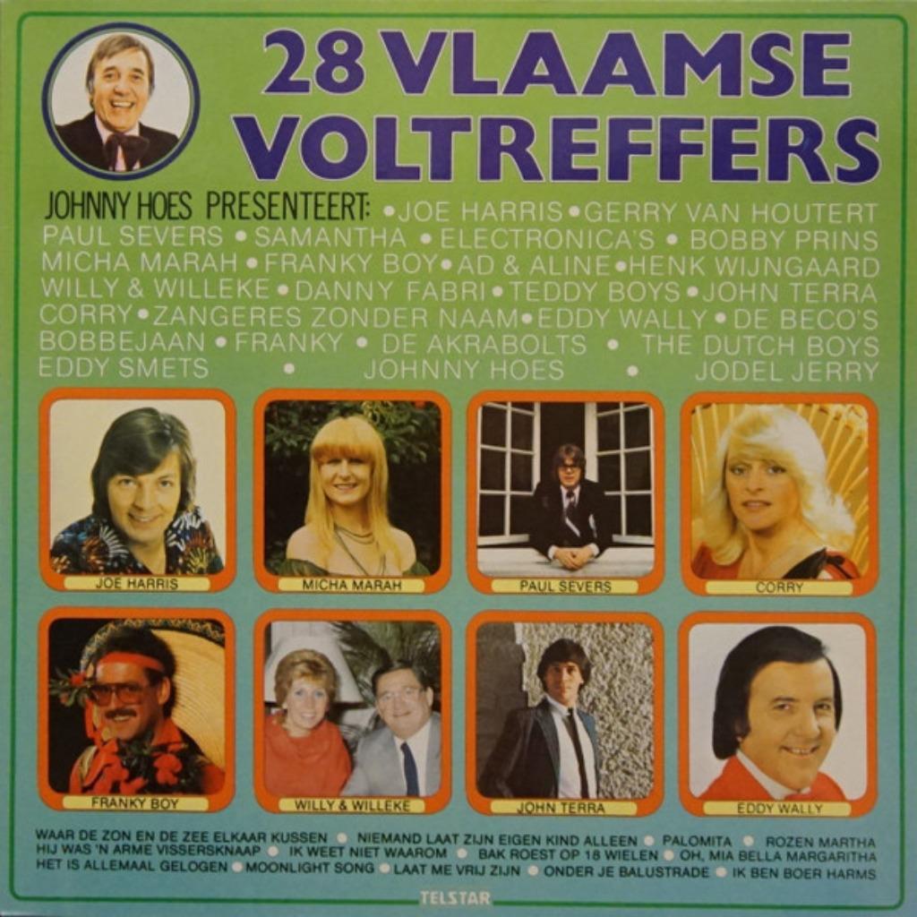 28 Vlaamse Voltreffers, Ophalen of Verzenden, Gebruikt, 12 inch, Levenslied of Smartlap