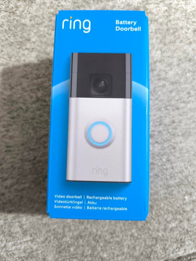 Sonnette vidéo Ring – Batterie, Enlèvement ou Envoi, Neuf, Autres marques
