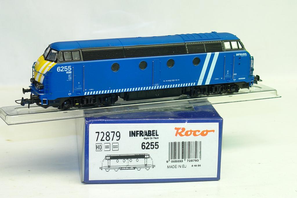 ROCO 72879 6255 INFRABEL SNCB NMBS DC PRE-DIGITAL, Hobby & Loisirs créatifs, Trains miniatures | HO, Comme neuf, Locomotive, Roco
