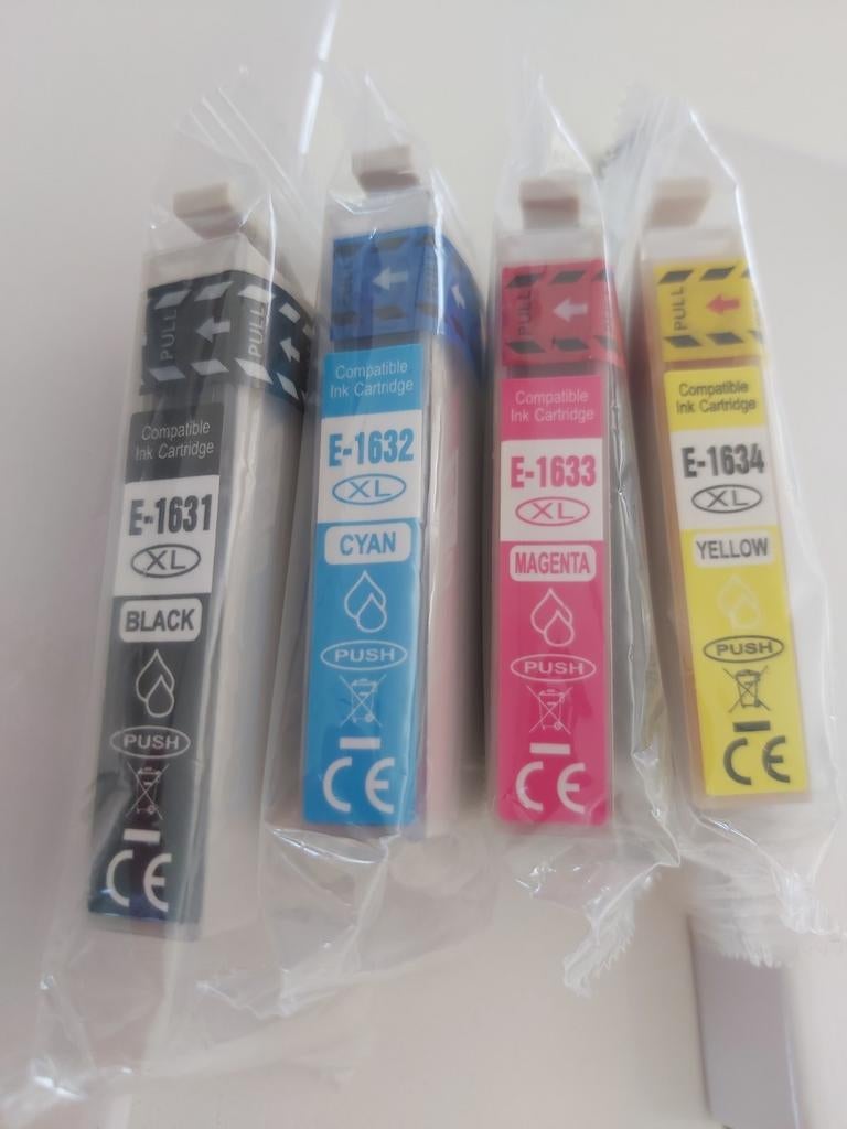 Compatibele inktcartridge EPS T1631/2/3/4, Ophalen of Verzenden, Nieuw, Cartridge, Epson