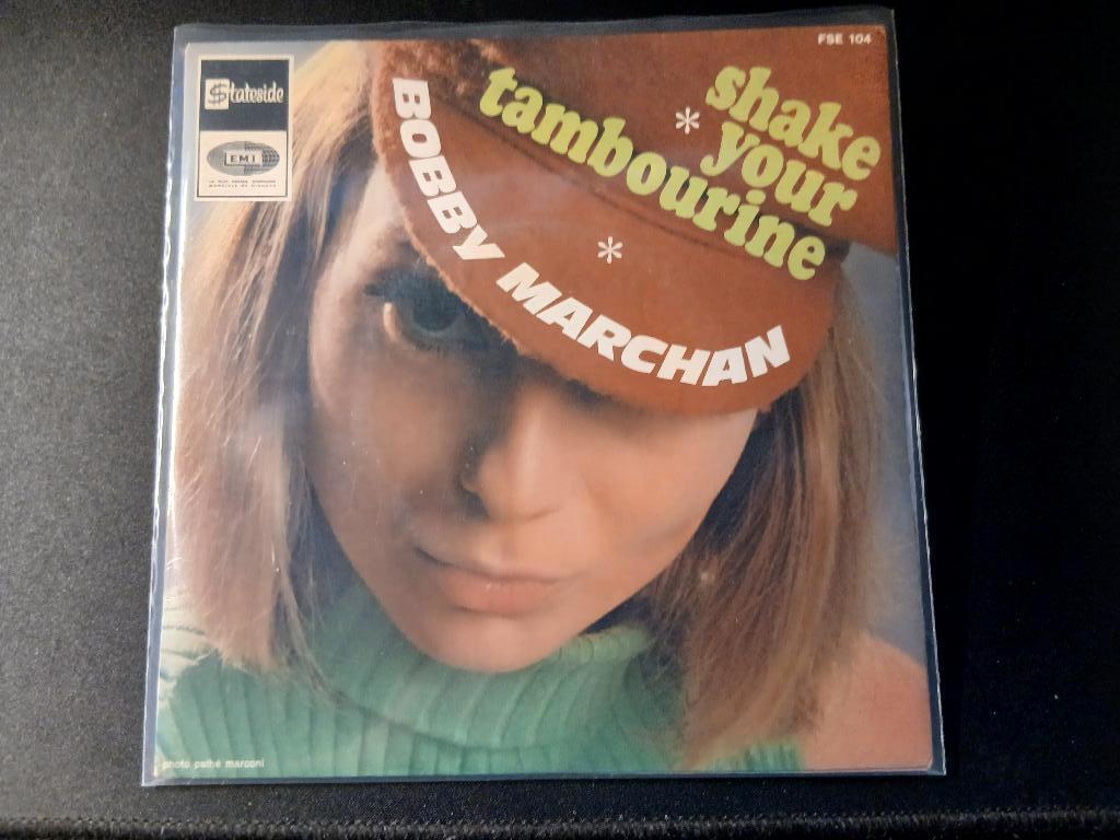 Bobby Marchan ‎– Shake Your Tambourine Ep " Funk - Soul ", 7 inch, Ophalen of Verzenden, Zo goed als nieuw, EP