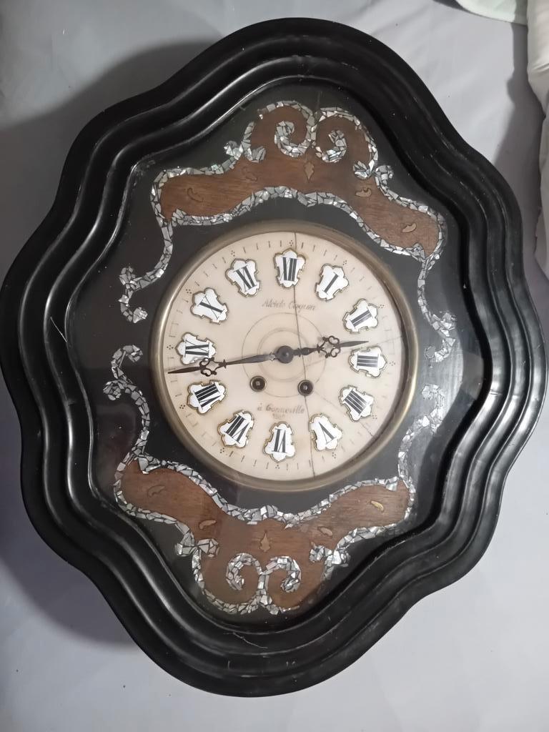 Horloge française d'œil de bœuf, Antiquités & Art, Enlèvement