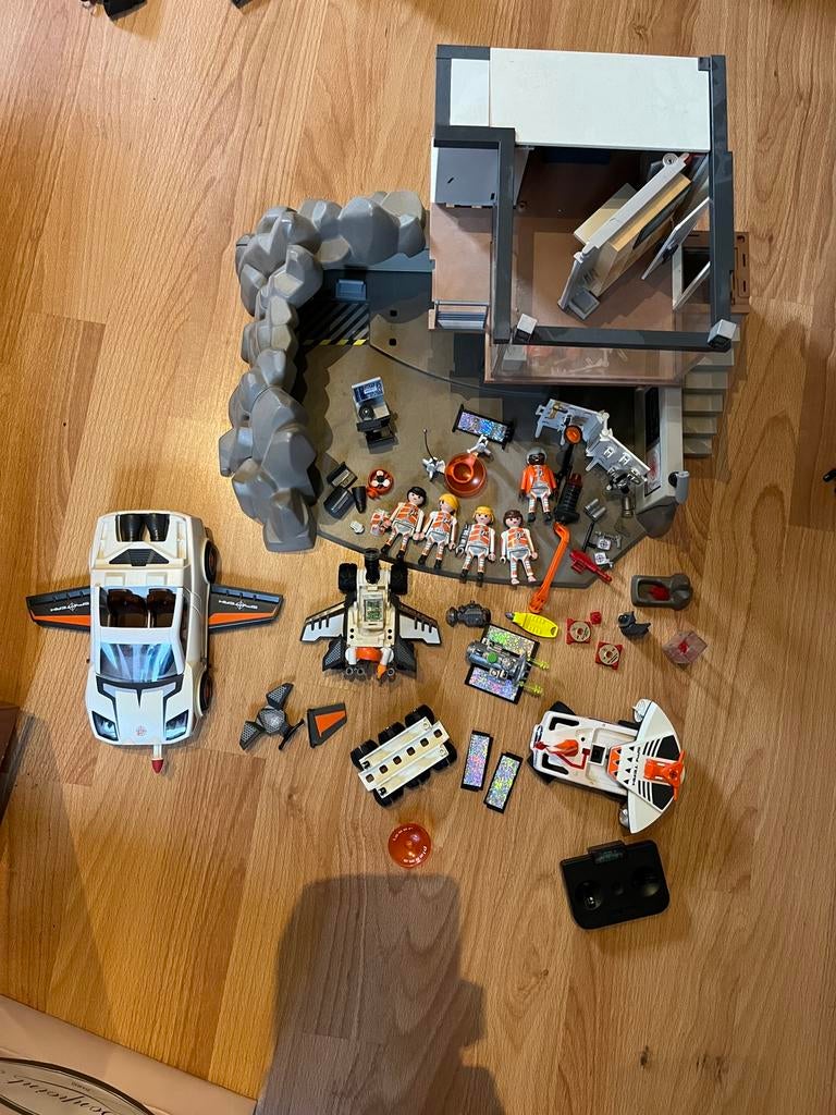 Playmobil Top Agent Spy Team 4875 en 9252, Kinderen en Baby's, Speelgoed | Playmobil, Gebruikt, Ophalen of Verzenden