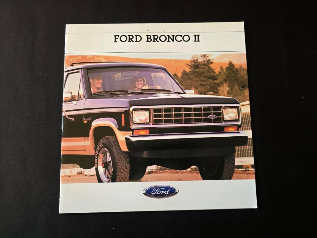 Brochure Ford Bronco ll 1978 USA, Ophalen of Verzenden, Ford