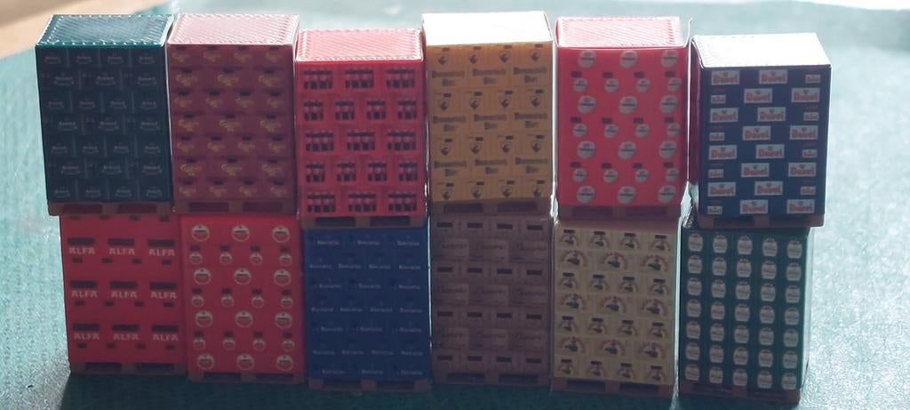 HOLK 0705 PALLETS MET DRANK 1/87, Ophalen of Verzenden