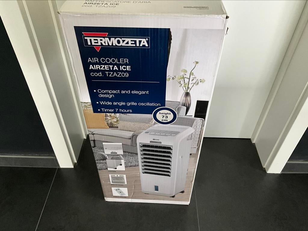 Airzeta ice mobiele air cooler, Elektronische apparatuur, Ophalen, Zo goed als nieuw, Afstandsbediening