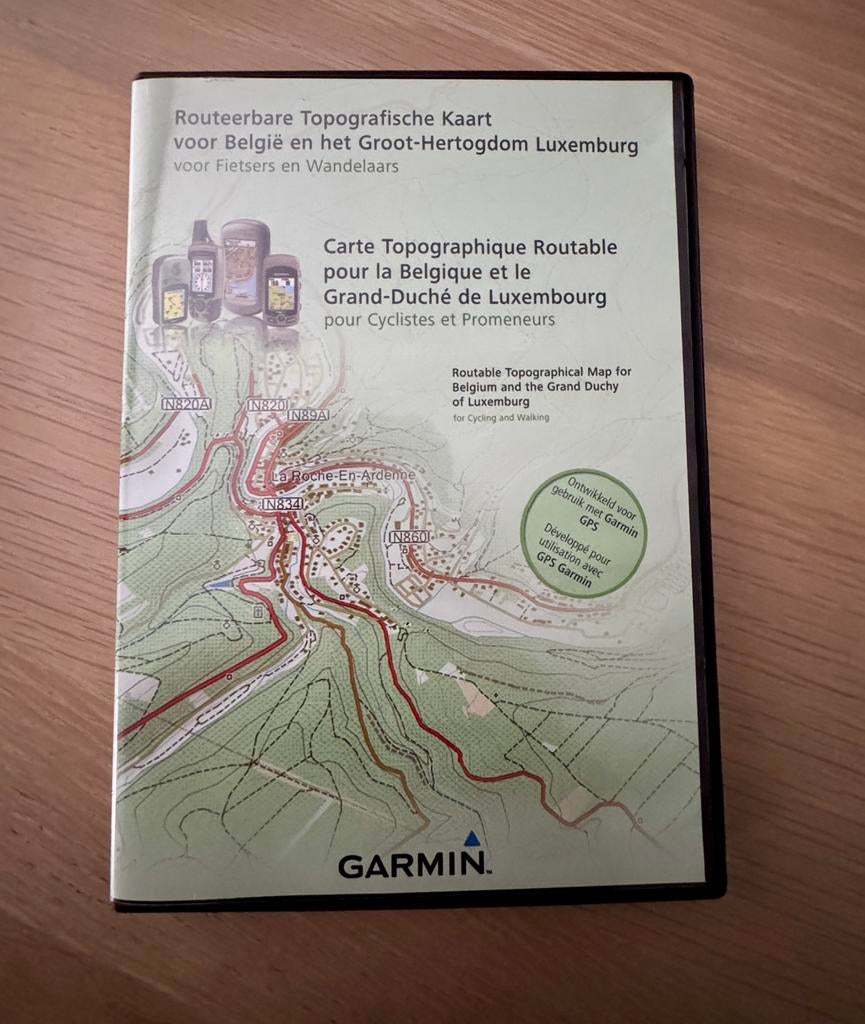 Garmin Edge Topografische kaarten, Ophalen, Zo goed als nieuw