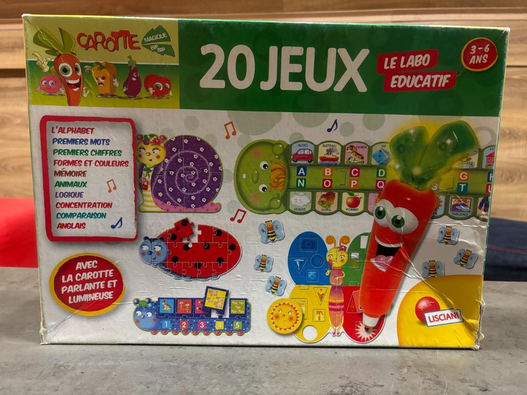 Jeu éducatif pour enfant, Enlèvement ou Envoi, Utilisé