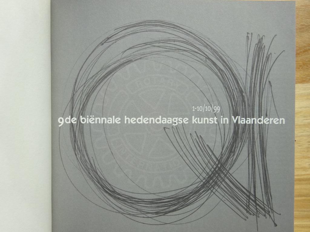 9e biënnale hedendaagse kunst, Rotary Aalter, Ophalen of Verzenden, Zo goed als nieuw, Schilder- en Tekenkunst