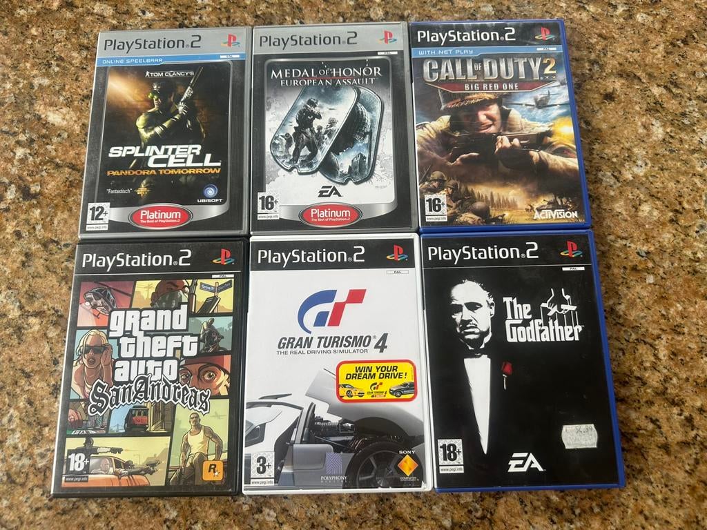 Ps2 games, Games en Spelcomputers, Games | Sony PlayStation 2, Ophalen of Verzenden, Gebruikt