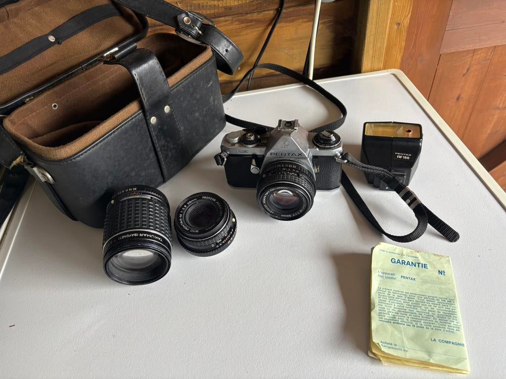 Pentax asahi spotmatic sp analoge, Ophalen, Gebruikt, Pentax