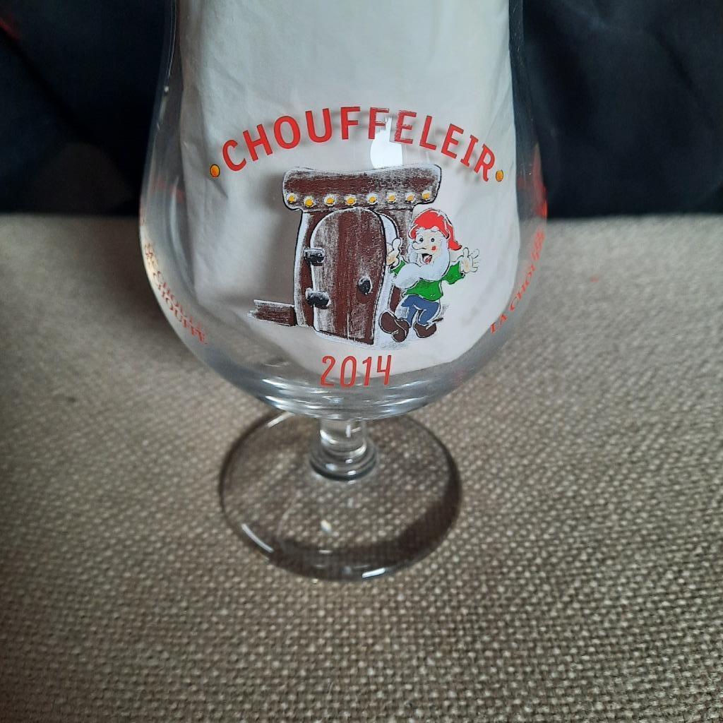 GLAS  CHOUFFELEIR 2014, Ophalen of Verzenden, Nieuw, Glas of Glazen