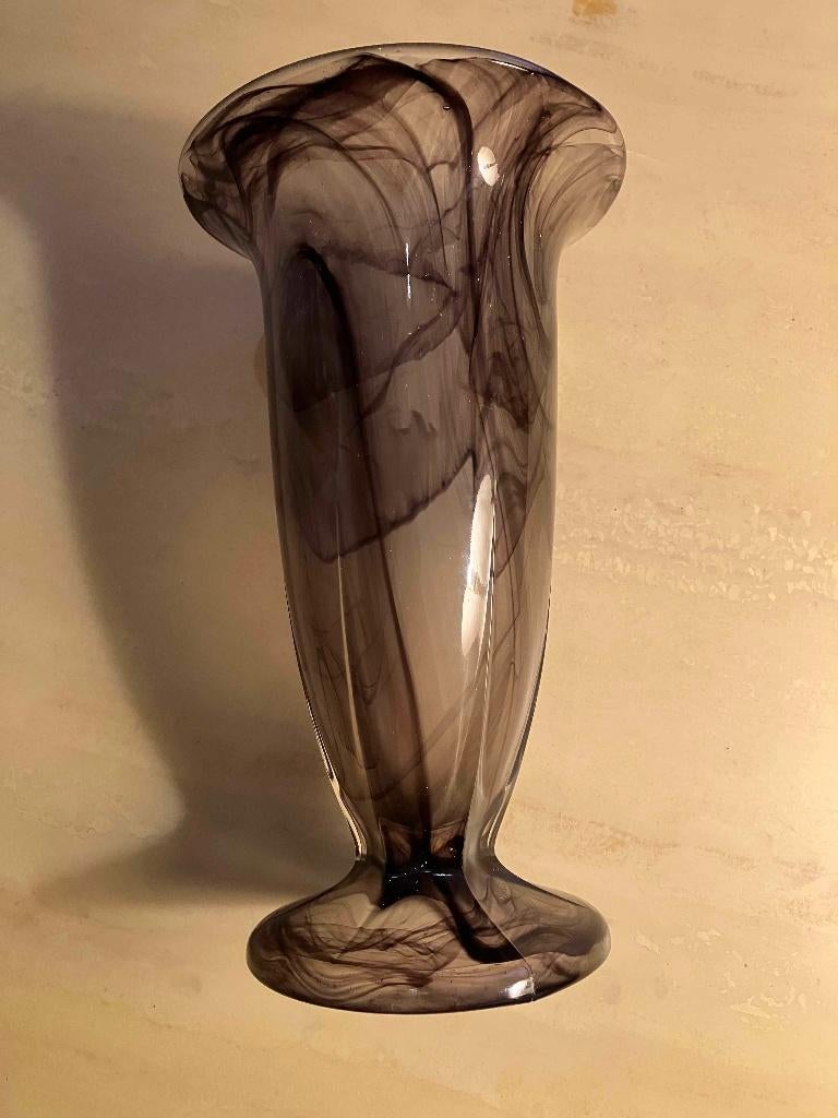 Vase en pâte de verre, Moins de 50 cm, Autres couleurs, Comme neuf, Verre