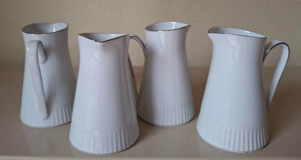 4 vintage kleine kannetjes Eschenbach Bavaria, Enlèvement ou Envoi