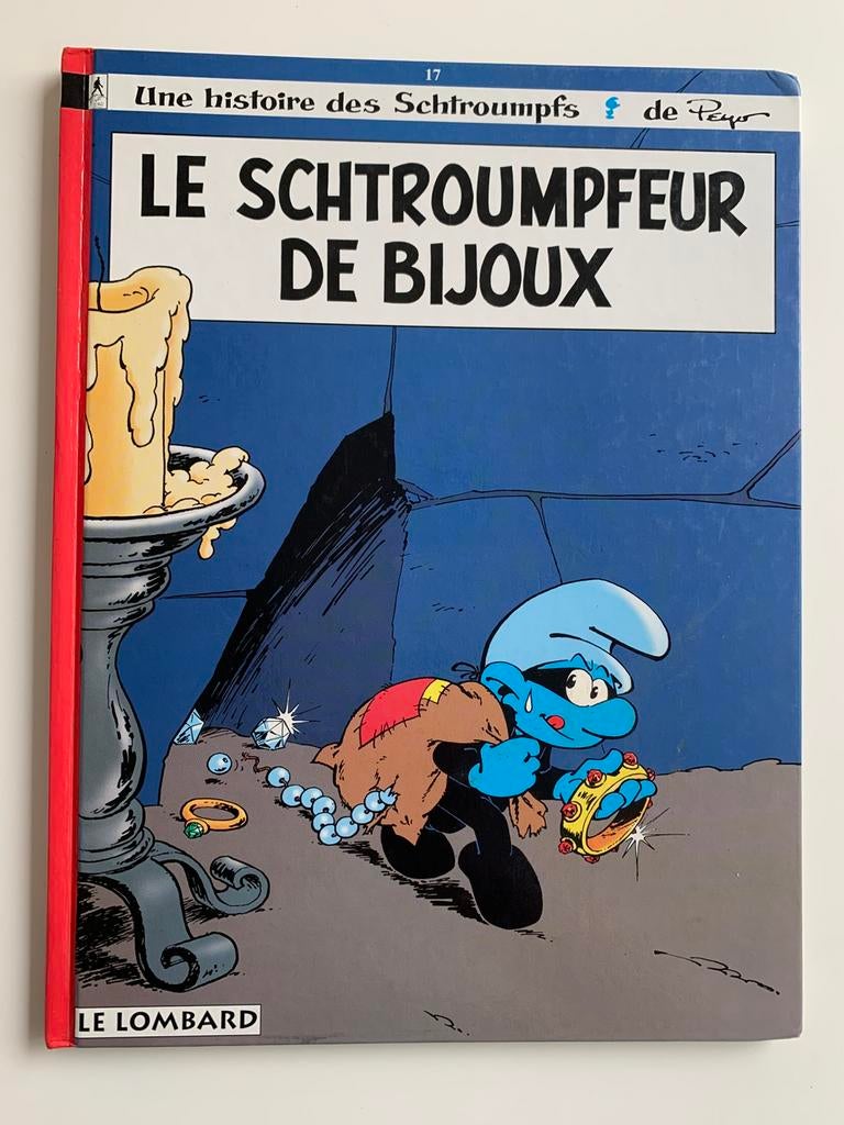 Le schtroumpfeur de bijoux (le Lombard), Ophalen of Verzenden, Zo goed als nieuw