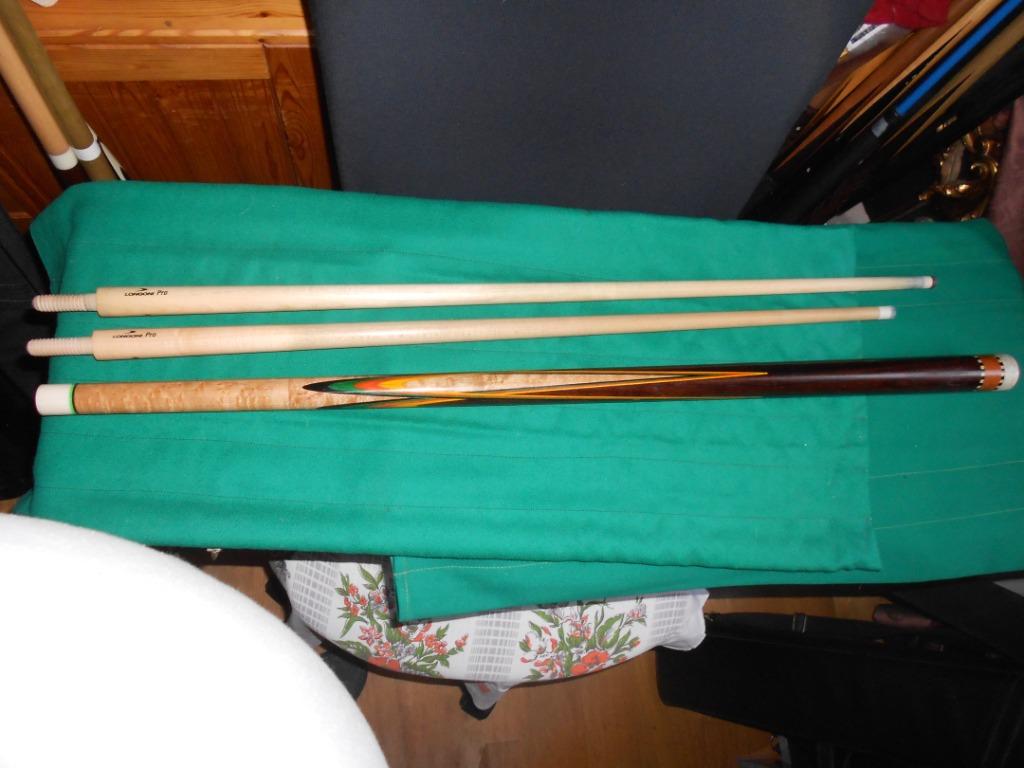 biljart Keu.Longoni World Champion Raymond Ceulemans, Enlèvement ou Envoi, Comme neuf, Queue ou Boules