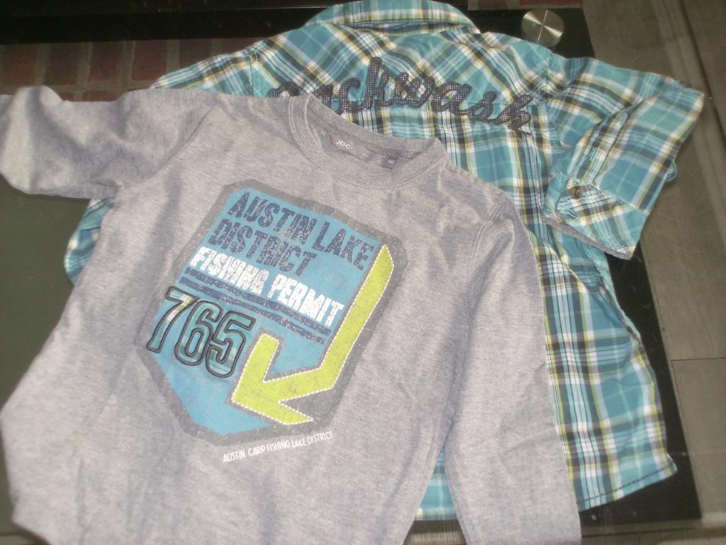 hemdje en tshirt maat 110, Ophalen, Zo goed als nieuw, Jongen