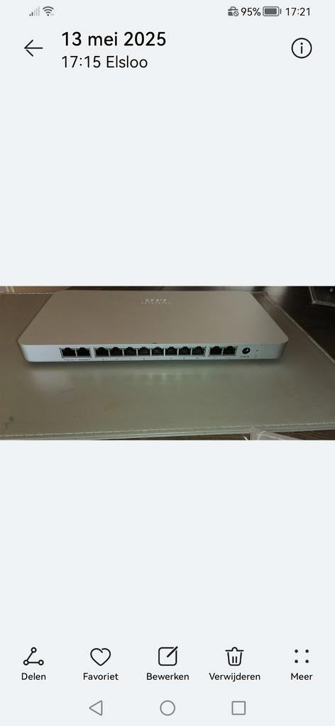 Cisco Meraki MX68 firewall, Ophalen of Verzenden, Gebruikt