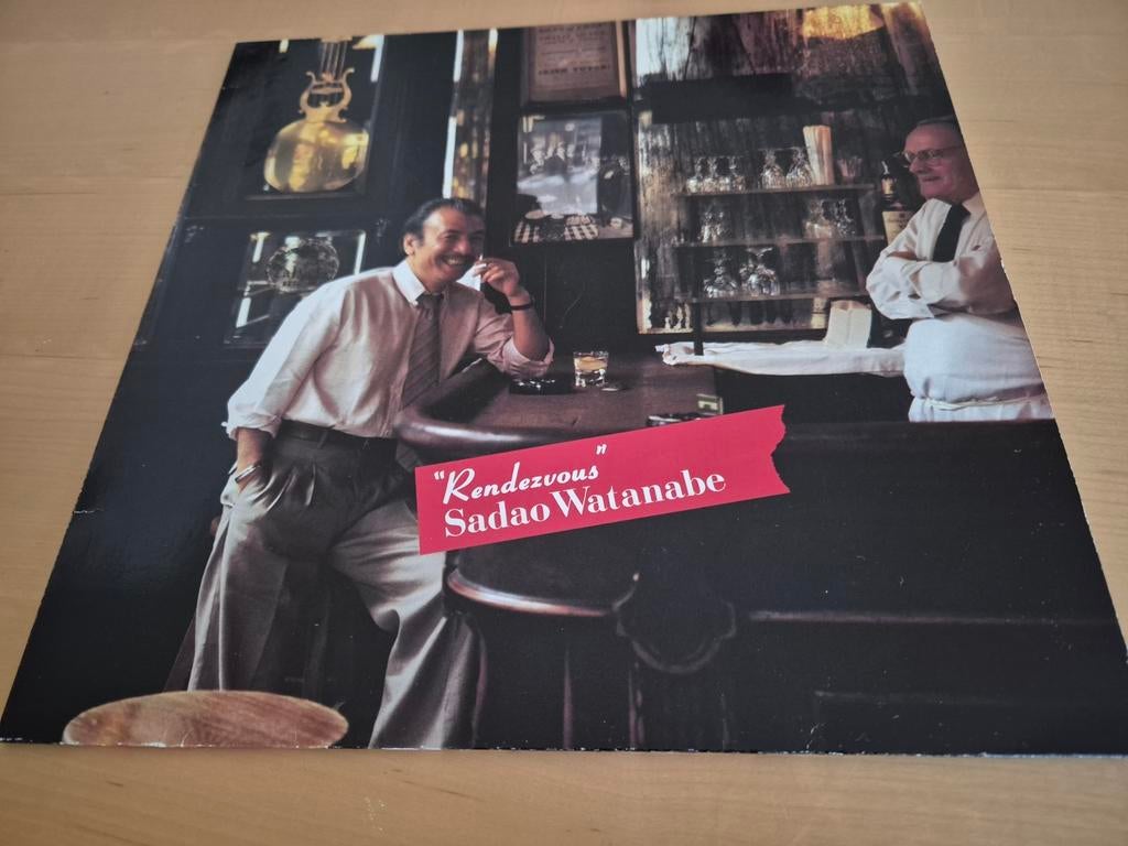 Sadao Watanabe LP 1984  "Rendezvous", Ophalen of Verzenden, Zo goed als nieuw, Jazz